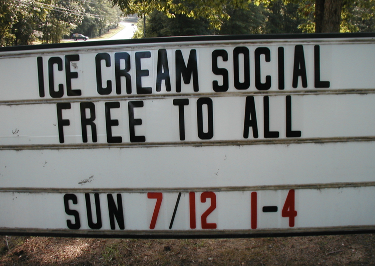 Ice Cream Social 7/12/15 | New Hope Improvement Association